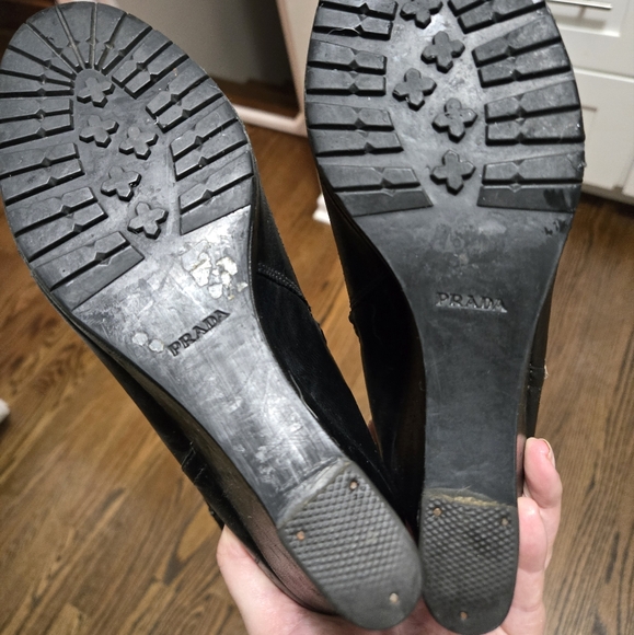Prada leather wedges - Picture 6 of 7
